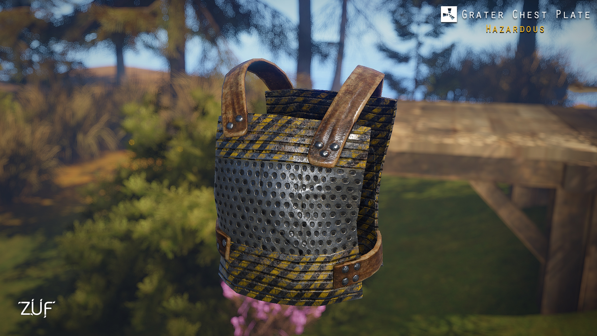 Hazardous Grater Chest Plate screenshot 1