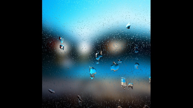 Steam 创意工坊 Landscape Rain Drops On Window