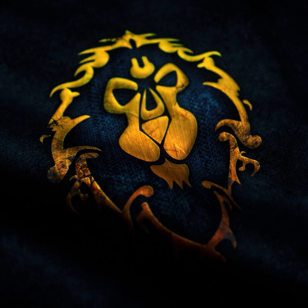 World of Warcraft - Waving Alliance Flag