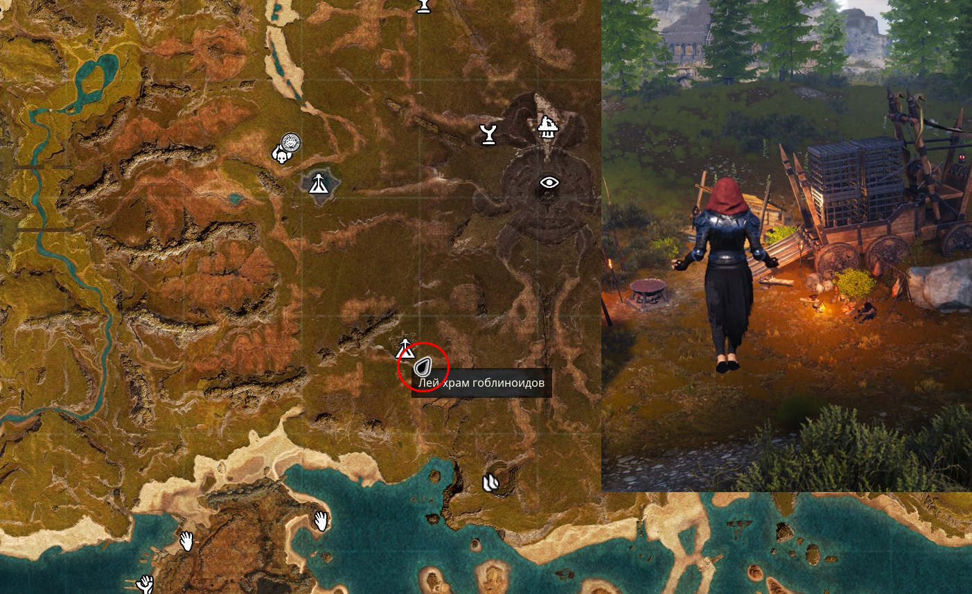 Conan Exiles Событие Охота за головами (Event Head Hunting) карта- Сиптах