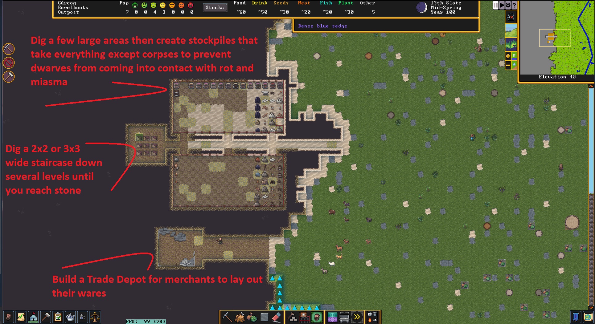 Dwarf Fortress Basics image 44