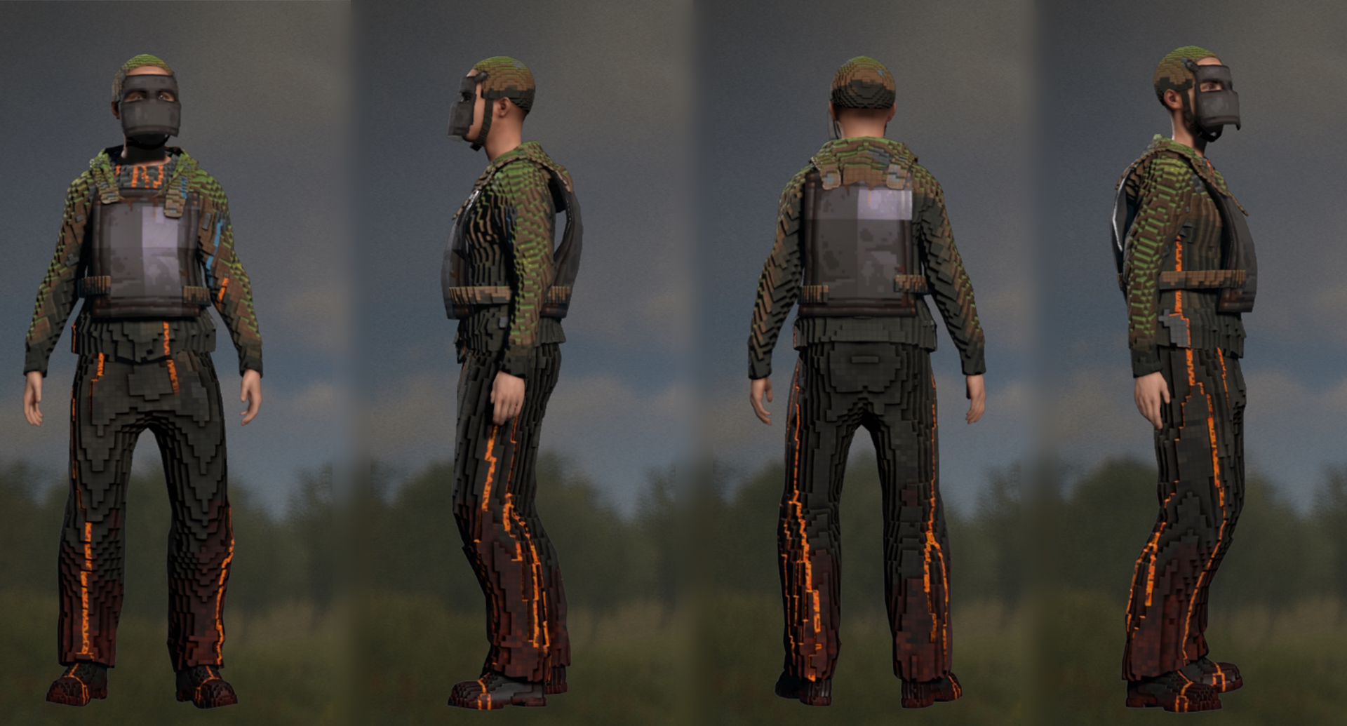 Pixel Facemask thumbnail 3