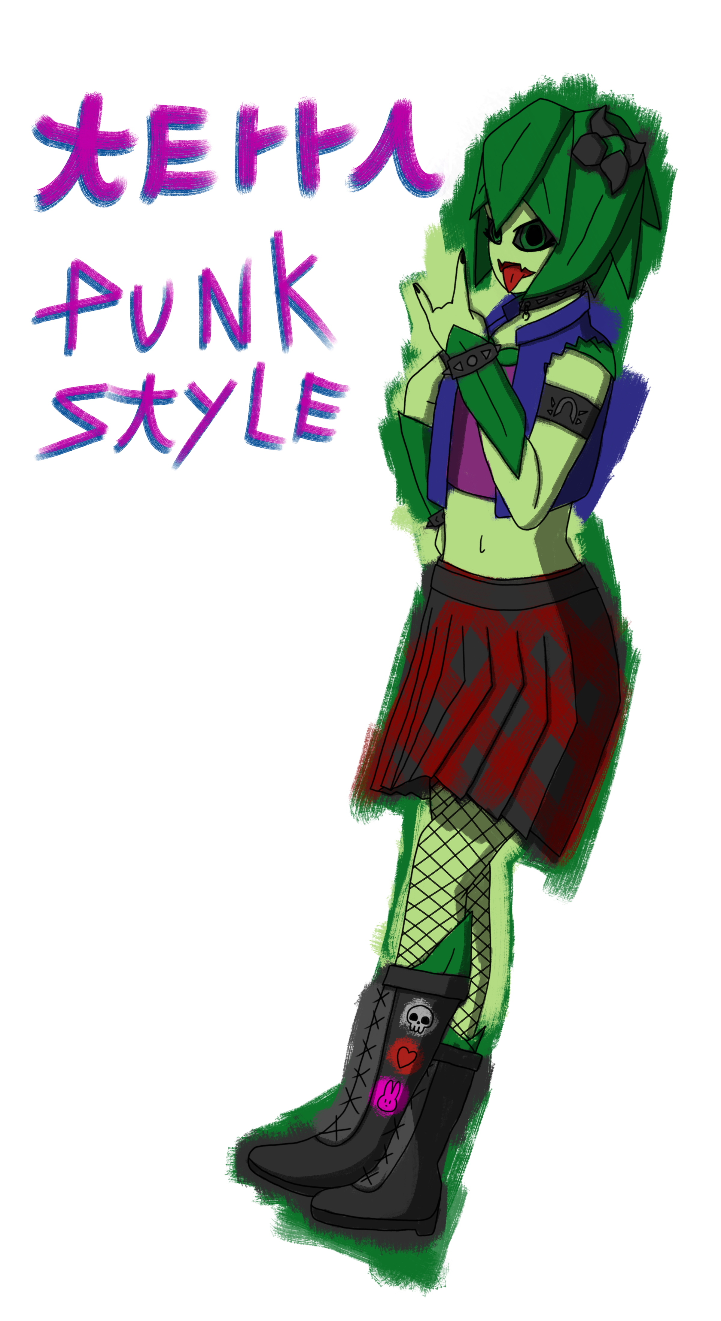 PUNK Floran! Minecraft Skin