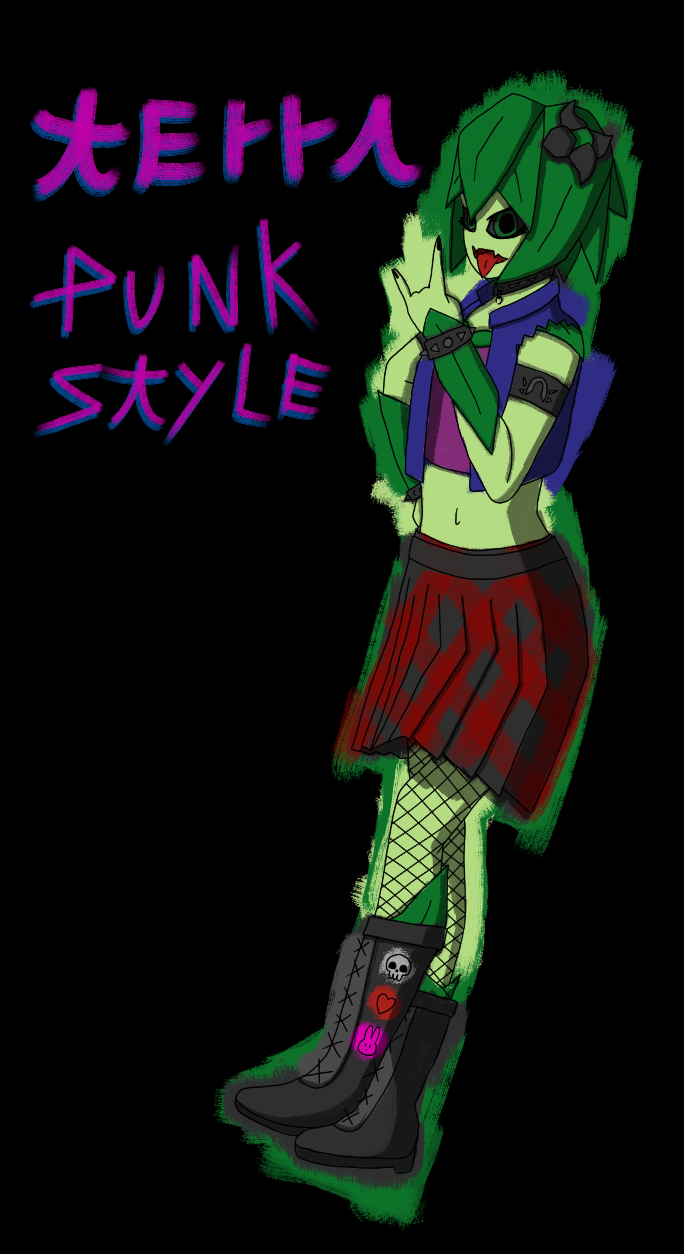 PUNK Floran! Minecraft Skin