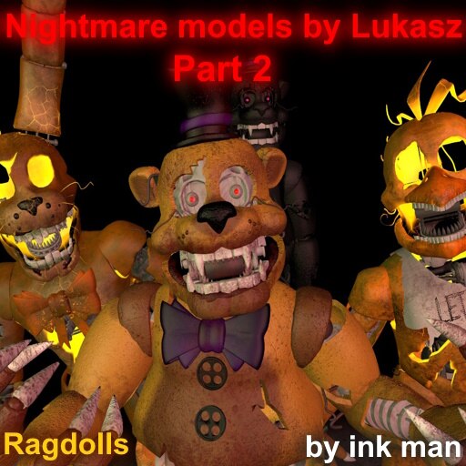 Steam Workshop::(FREDBEAR RELEASE!) Nightmare models by Lukasz(Part 4)