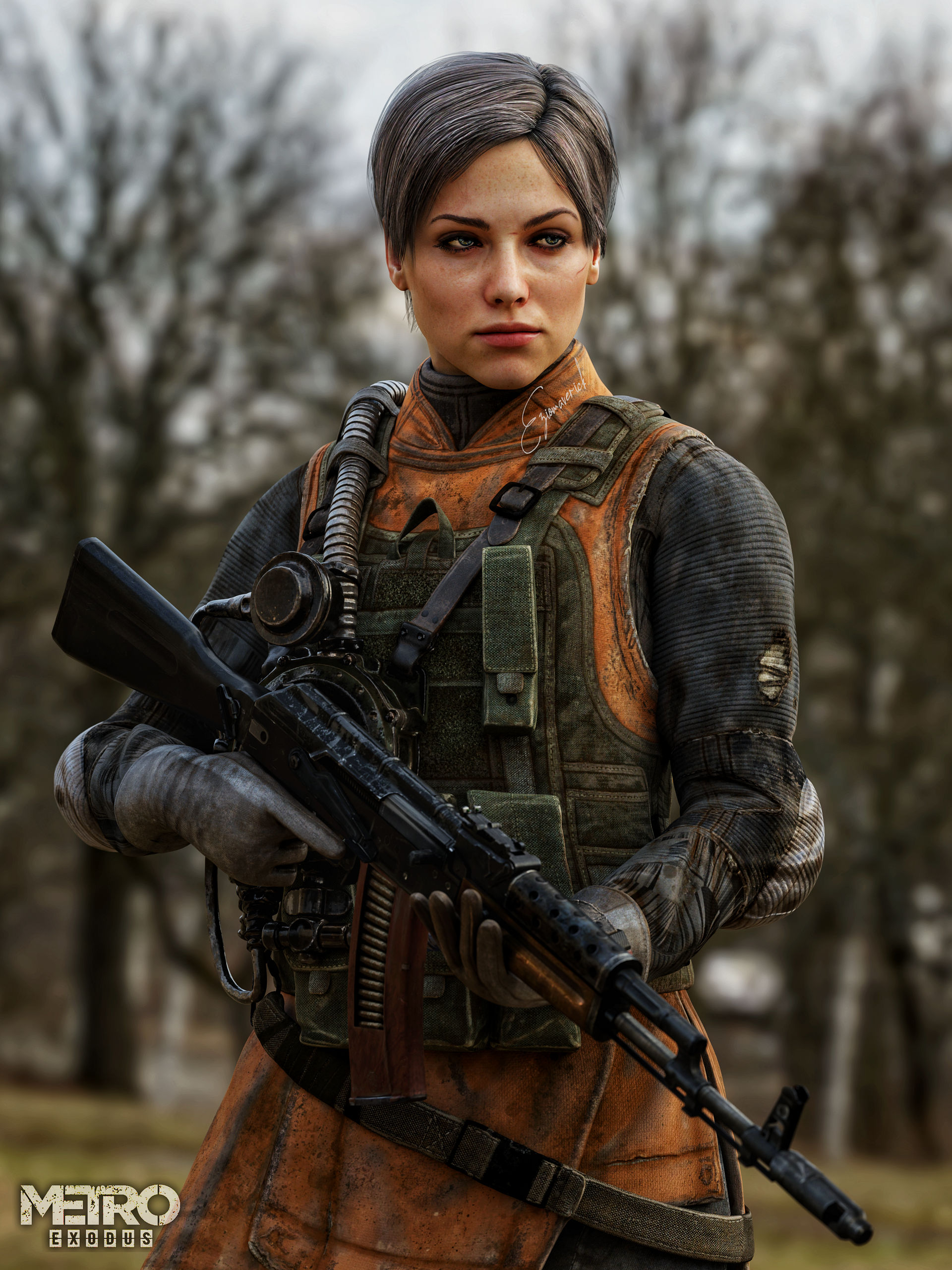 Анна из метро exodus горячие