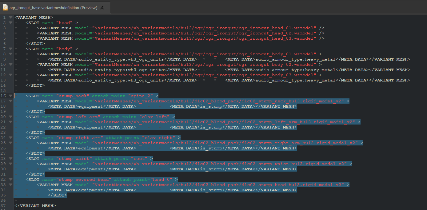 Dismemberment Overhaul Patching 101 image 30