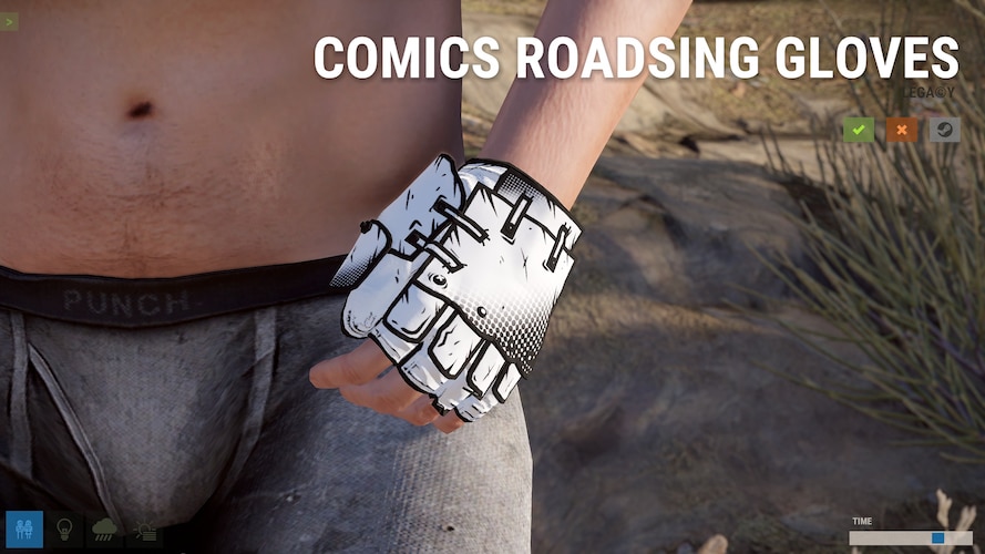 Comics Roadsign Gloves - image 1