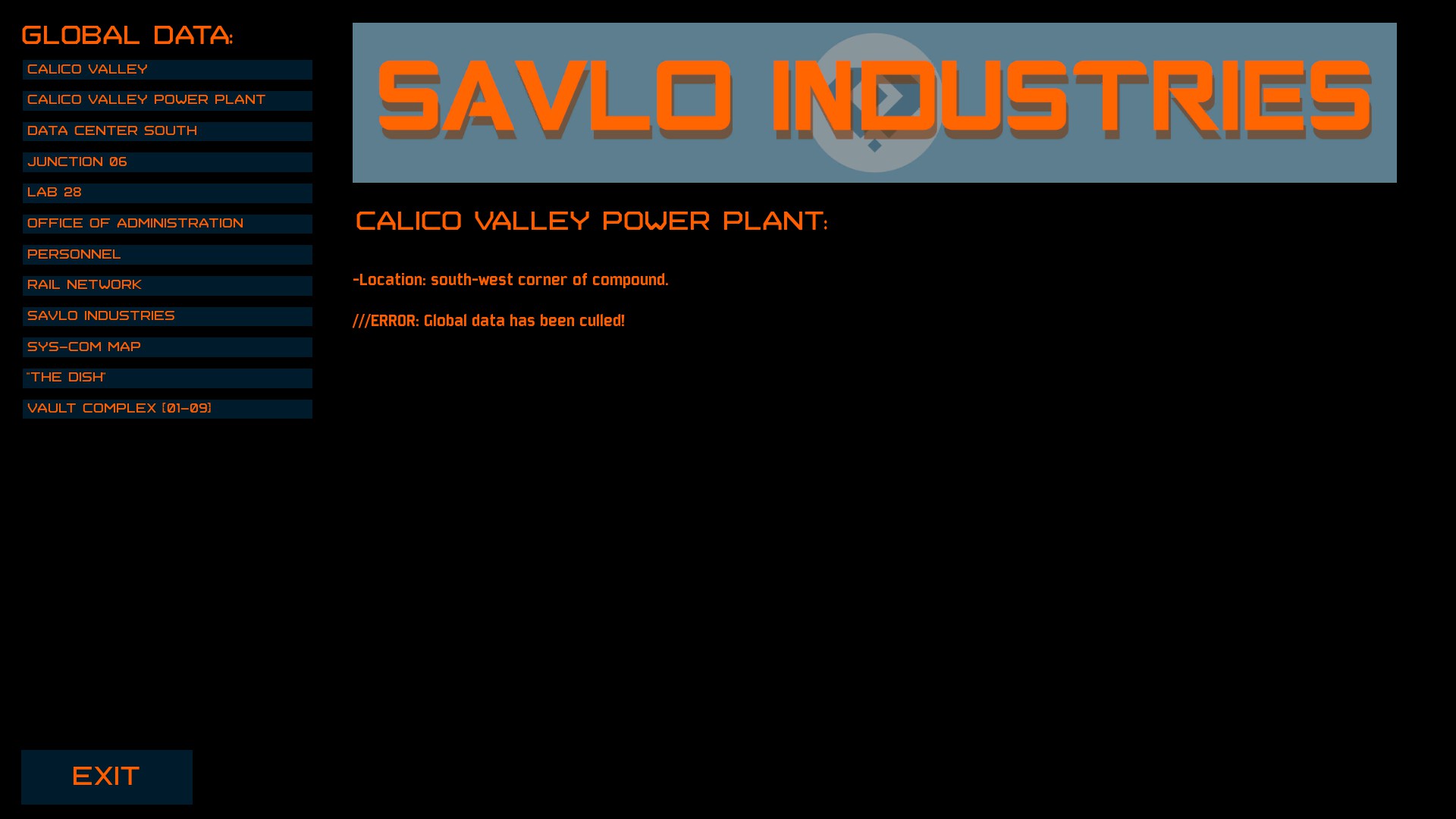 Steam Community :: Guide :: Savlo Industries Information Terminals