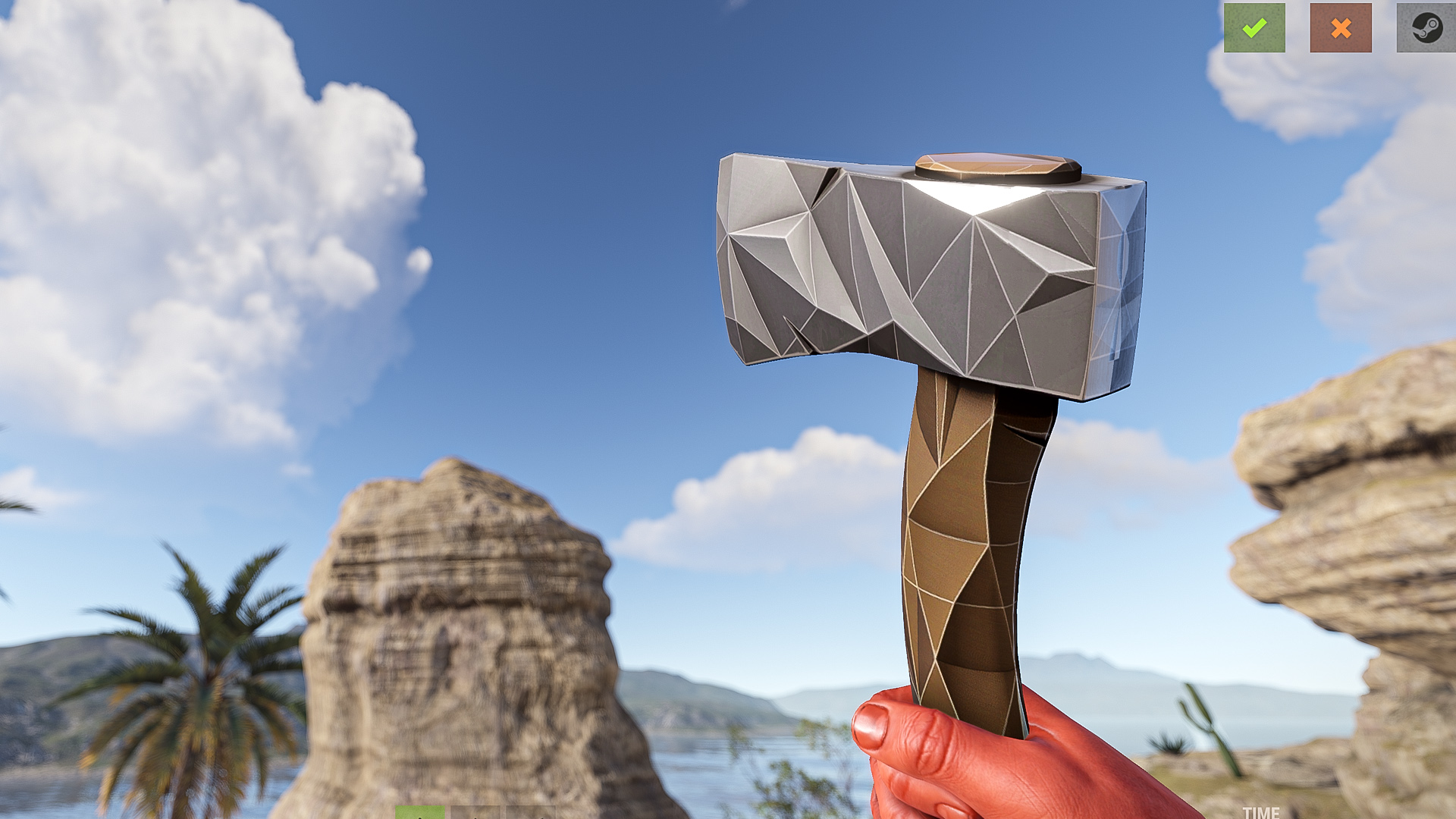 Low Poly Hatchet screenshot 1