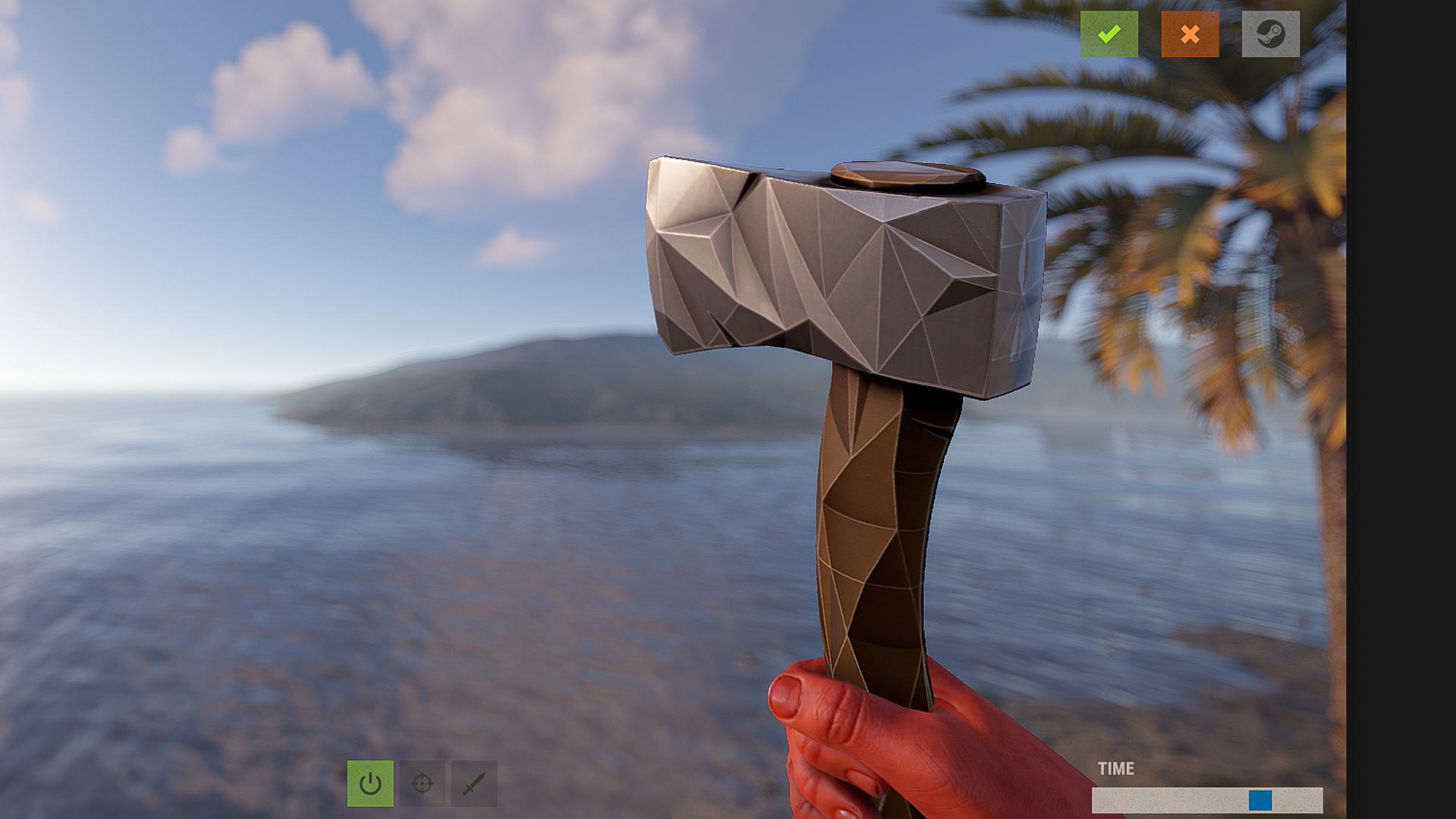 Low Poly Hatchet thumbnail 2