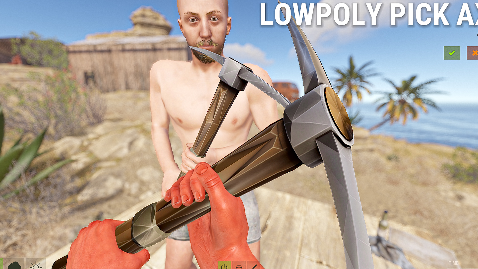 Low Poly Pickaxe screenshot 1