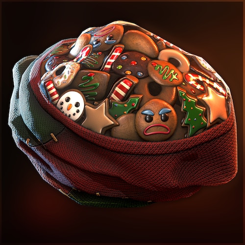 Santa's Cookie Sack - image 1