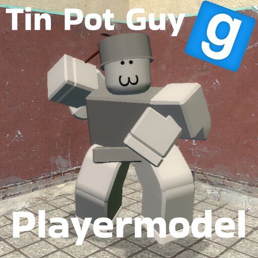 Steam Workshop::Tin Pot Guy (Roblox) Playermodel