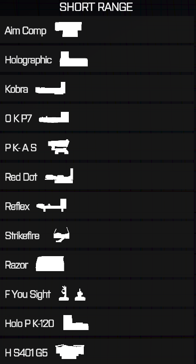 Steam Community :: Guide :: Weapon Sights/Scopes