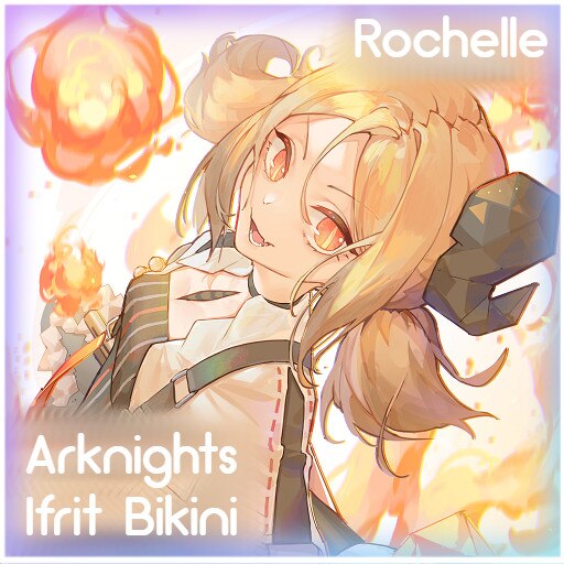 Steam Workshop Rochelle Ifrit Bikini Arknights