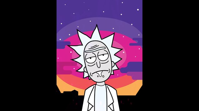 Steam Workshop::Trippy Rick and Morty Wallpaper (Sound Reactive)