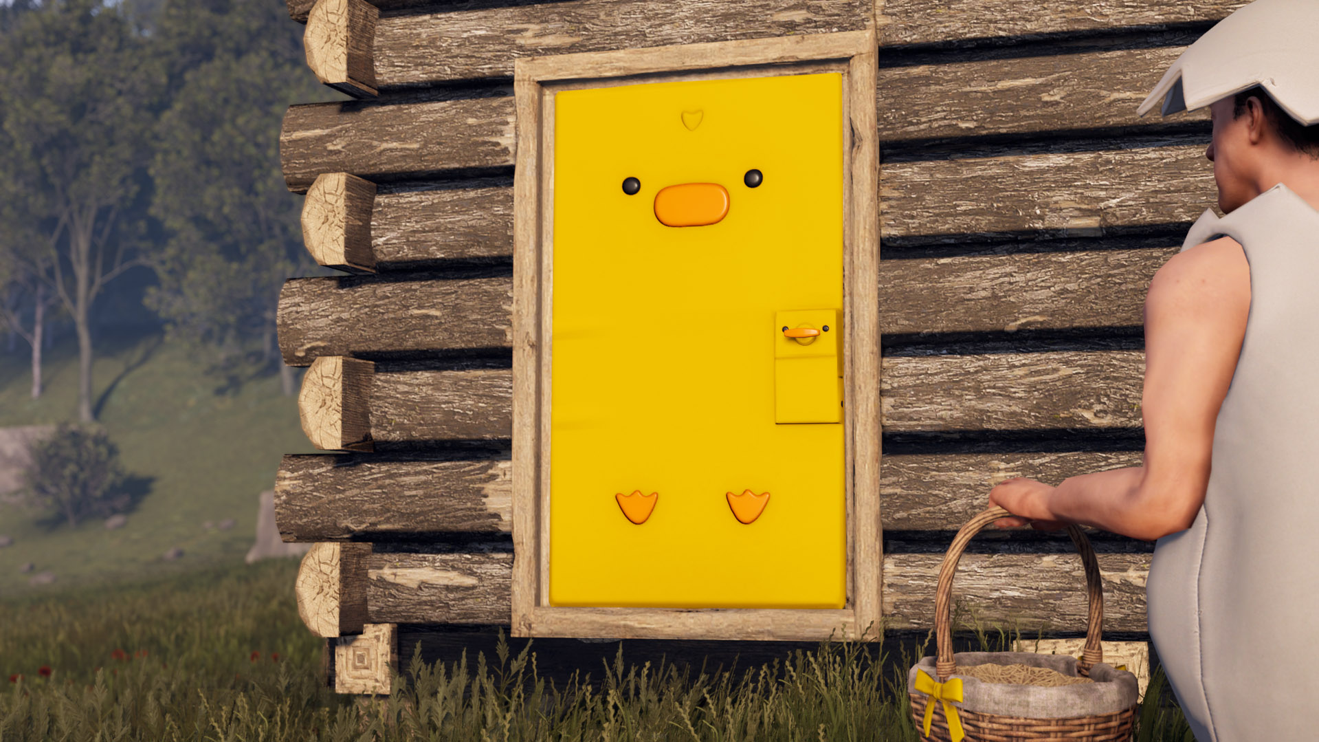 Easter Chick Door thumbnail 2