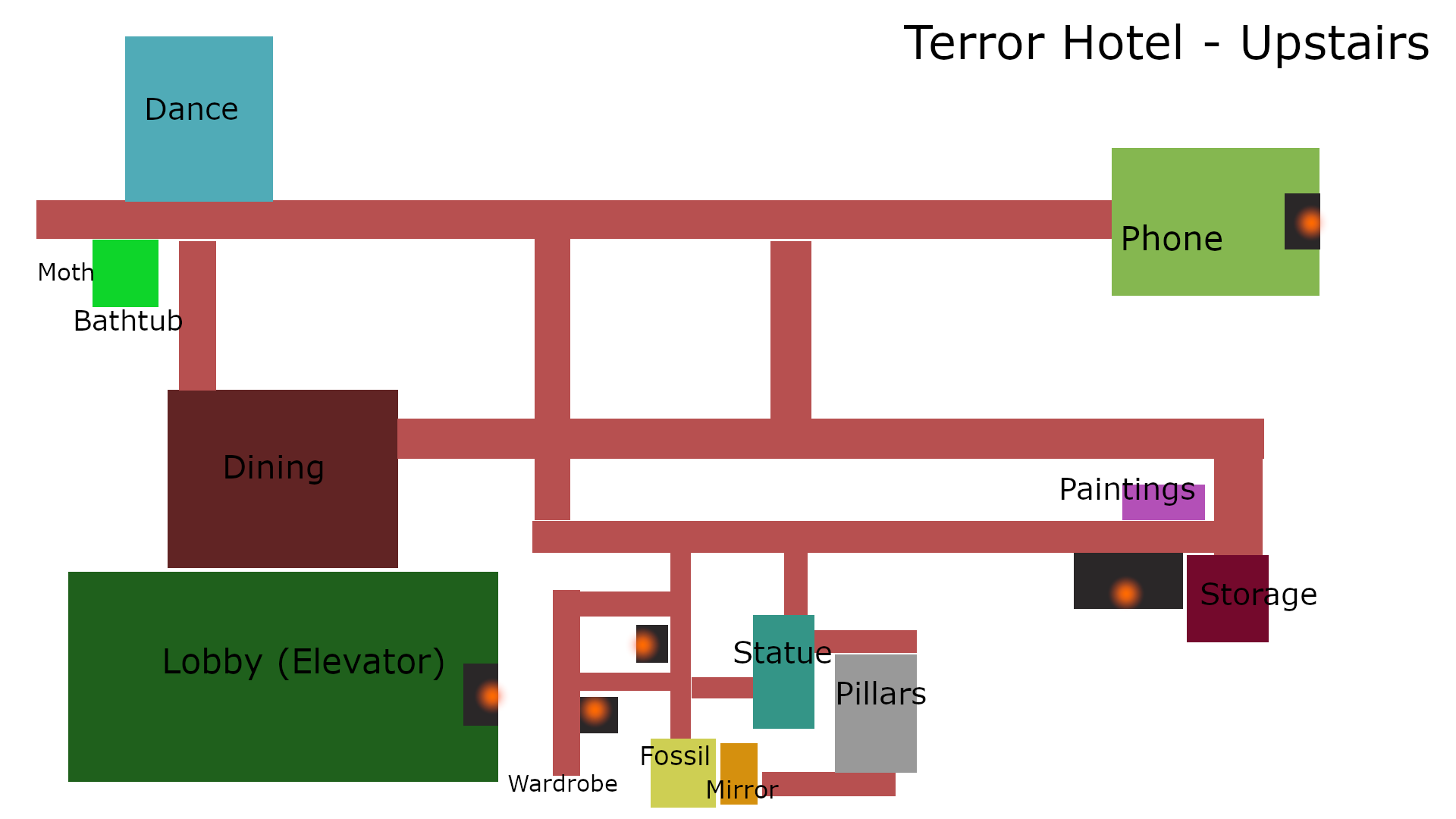 Terror Hotel - Progression guide + Maps image 4