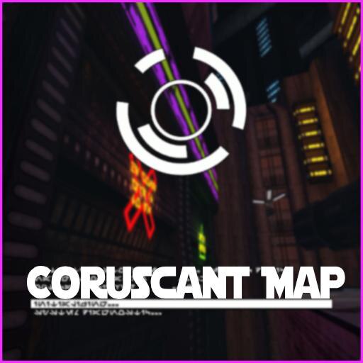 coruscant planet map