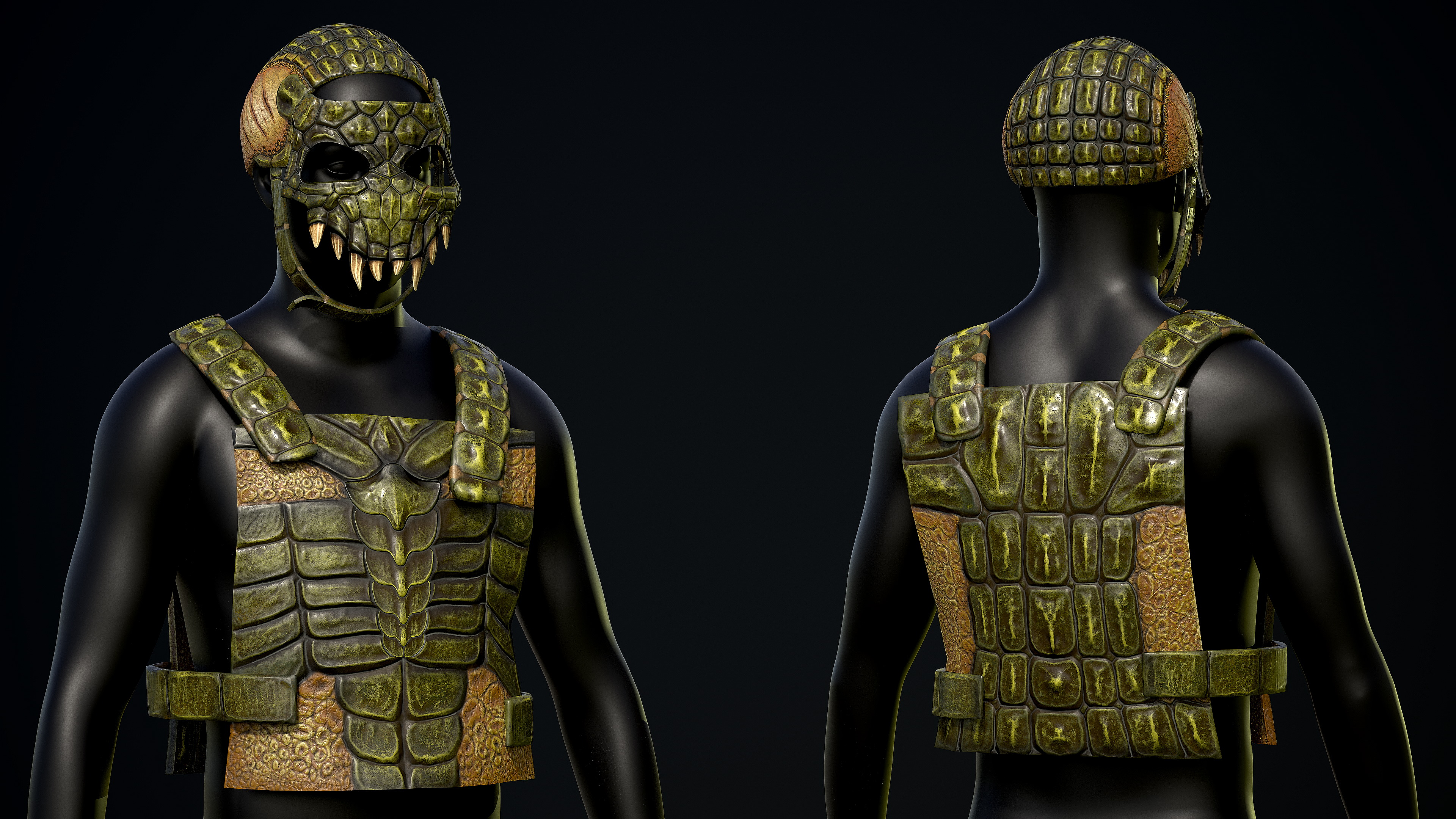 Reptile Hunter Facemask