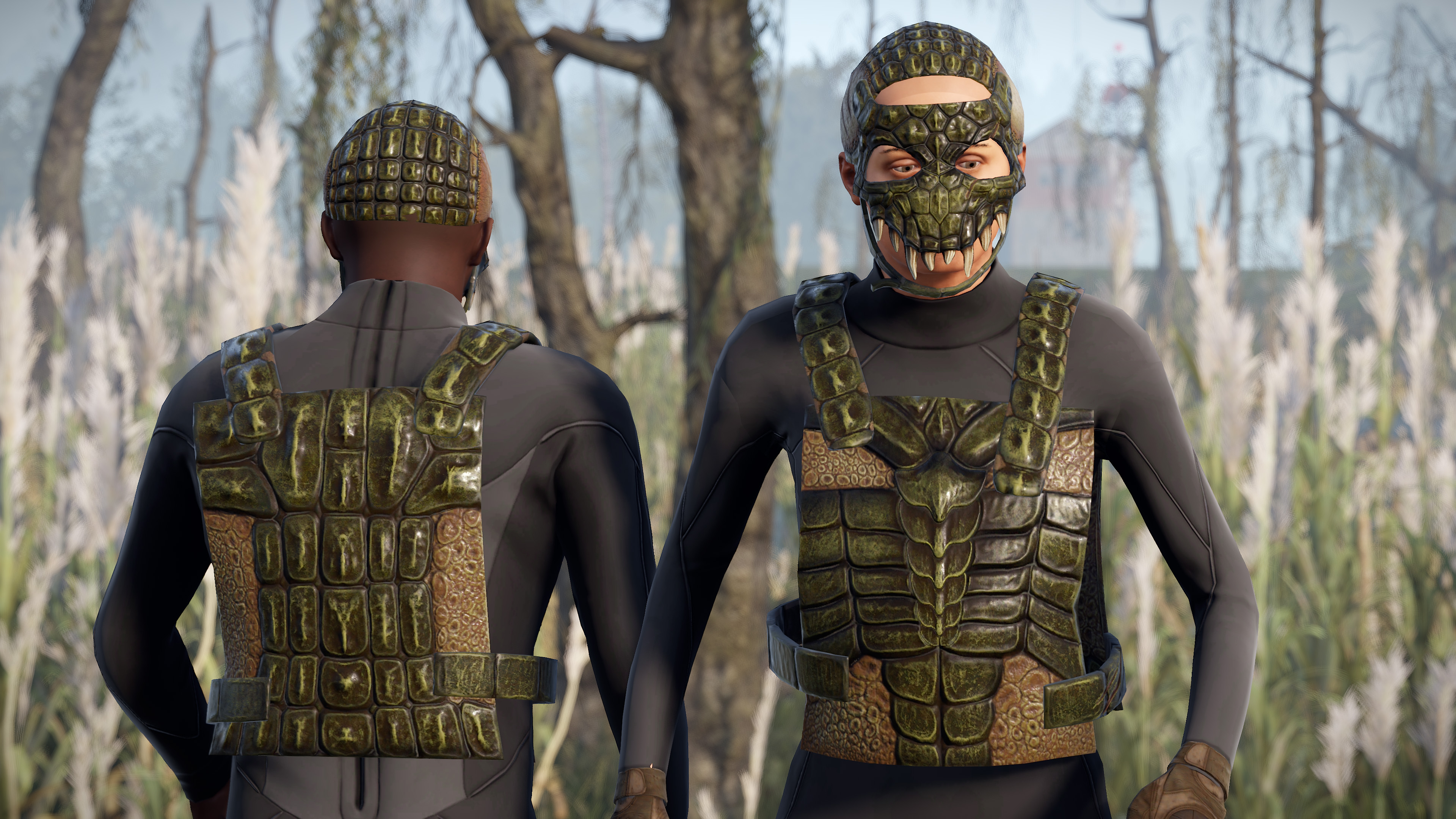 Reptile Hunter Facemask screenshot 1