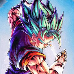 Goku Super Saiyan Blue Aura Blue GIF