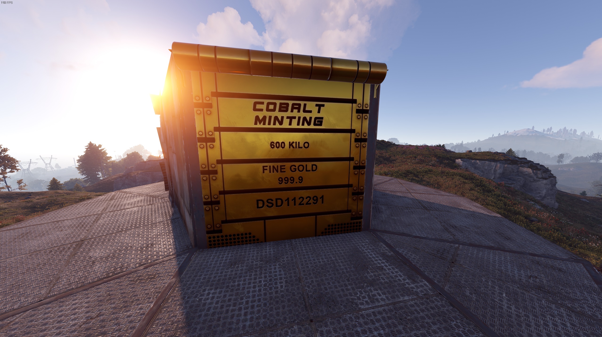 Minted Gold Garage Door thumbnail 4
