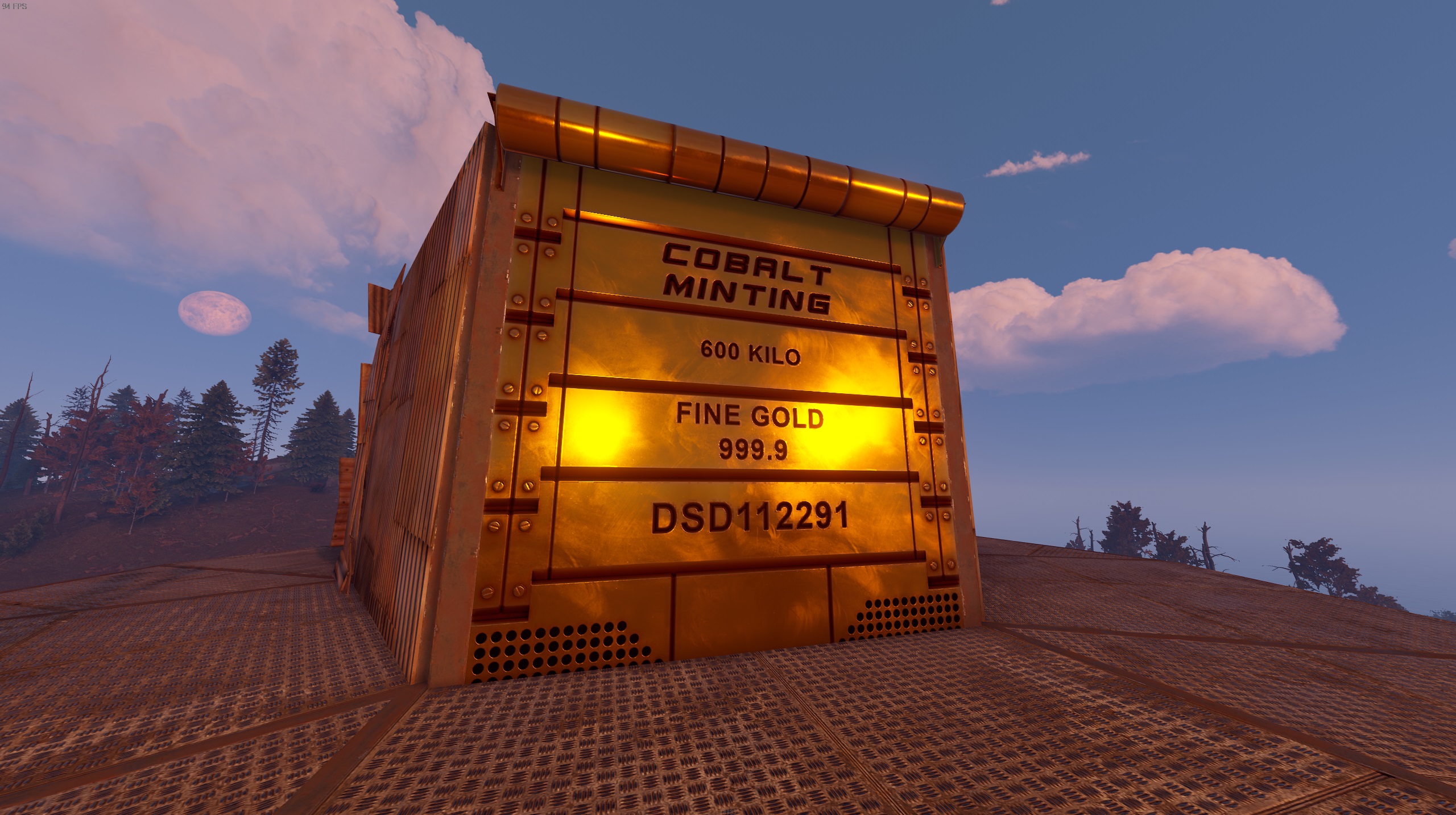 Minted Gold Garage Door thumbnail 5