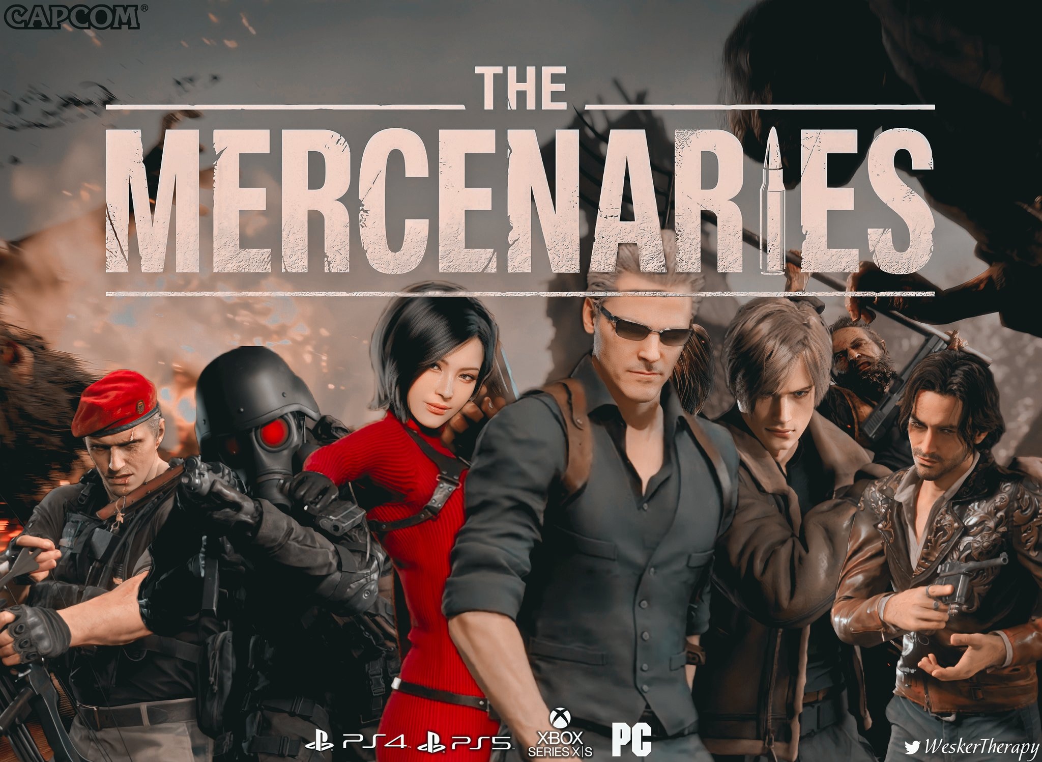 MUSIC • Resident Evil 4 » Theme of Krauser - Mercenaries 
