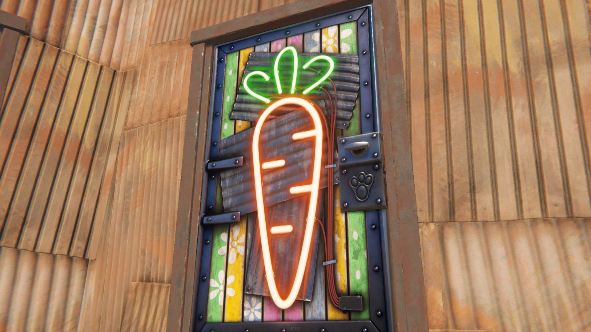 Neon Carrot Door thumbnail 3