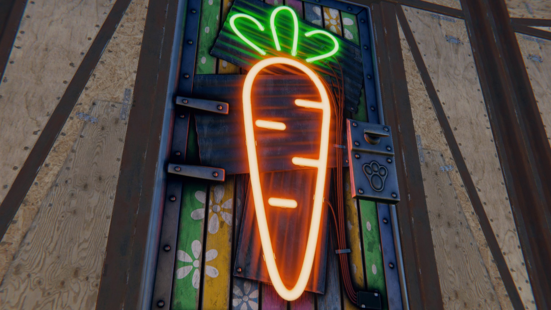 Neon Carrot Door thumbnail 5