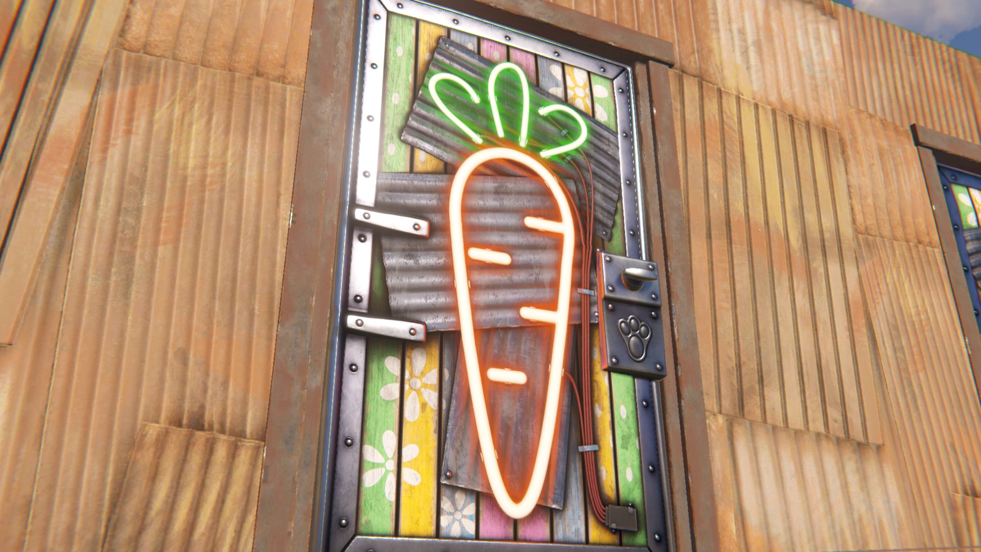 Neon Carrot Door screenshot 1