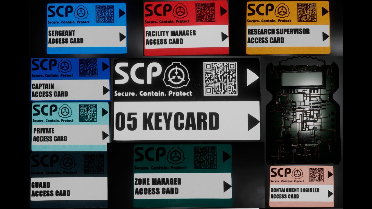 Scp гайды. Карта совета 05 SCP SL. Карта SCP Secret Laboratory. Ключ карта. Ключ карта SCP.