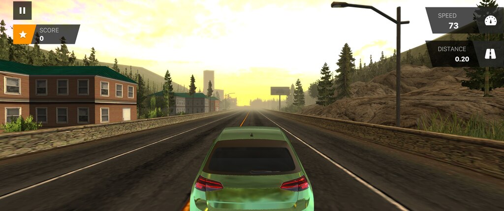 Car Racing Highway Driving Simulator, real parking driver sim