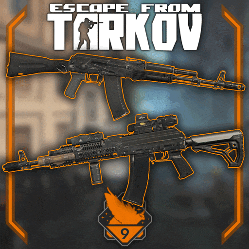 Escape from Tarkov AK-74 [Full Animated] 