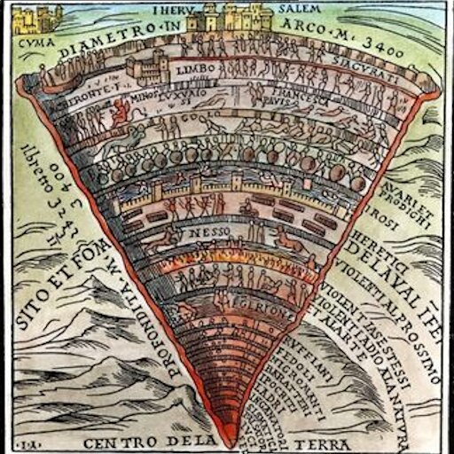 The Most Accurate Map of Dante's Inferno You'll Ever Find Online