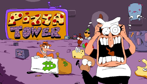 Better gustavo and peppino switch screens [Pizza Tower] [Mods]
