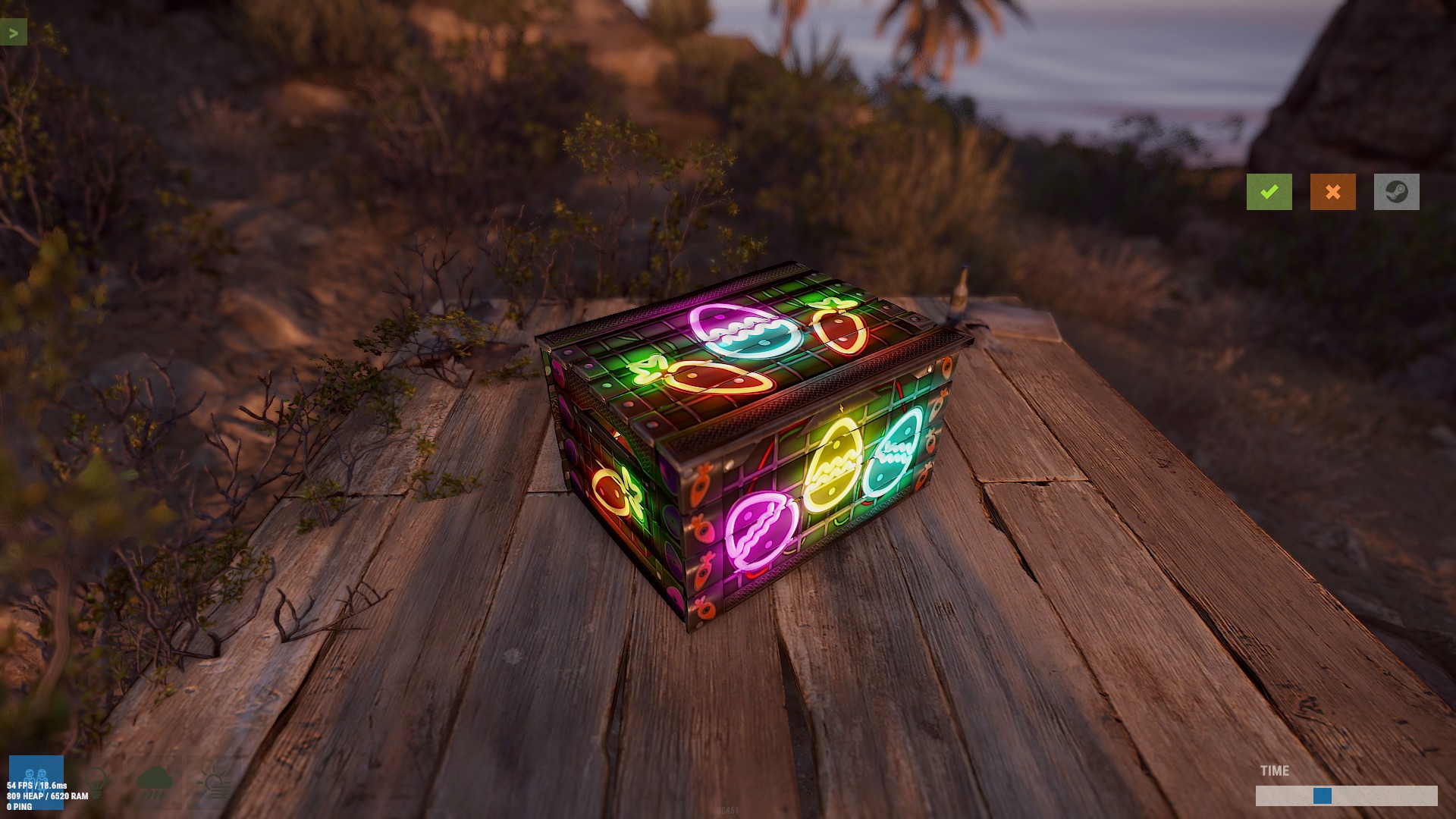 Neon Eggs Box screenshot 1