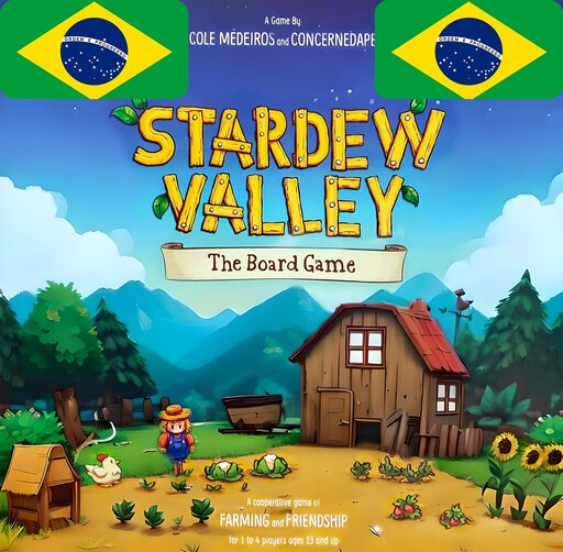 Steam Workshop::Stardew Valley : The Board Game - Portuguese