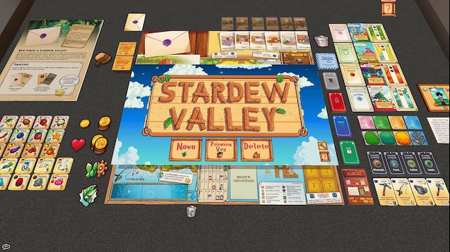 Steam Workshop::Stardew Valley : The Board Game - Portuguese