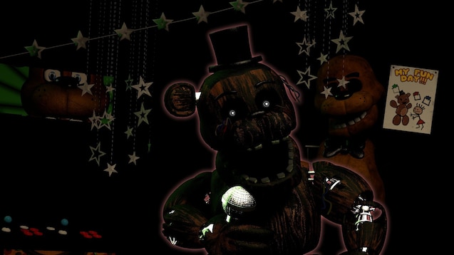 Download HD Nightmare Withered Freddy - Five Nights At Freddy's