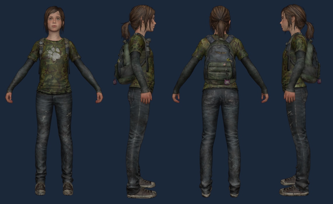 STL file Ellie Williams The Last of Us Part 2 🧟・Model to
