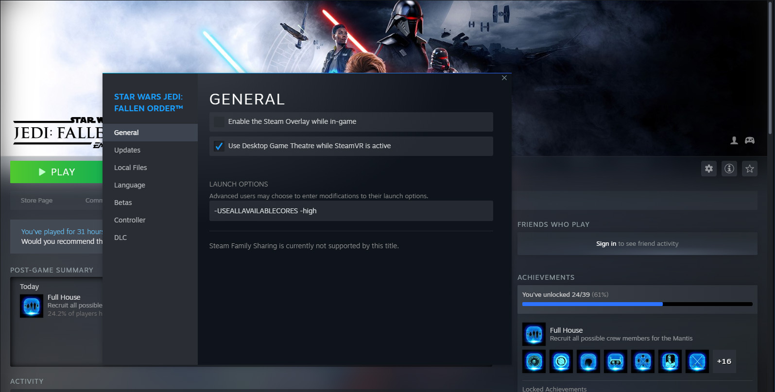 STAR WARS Jedi: Fallen Order™ on Steam
