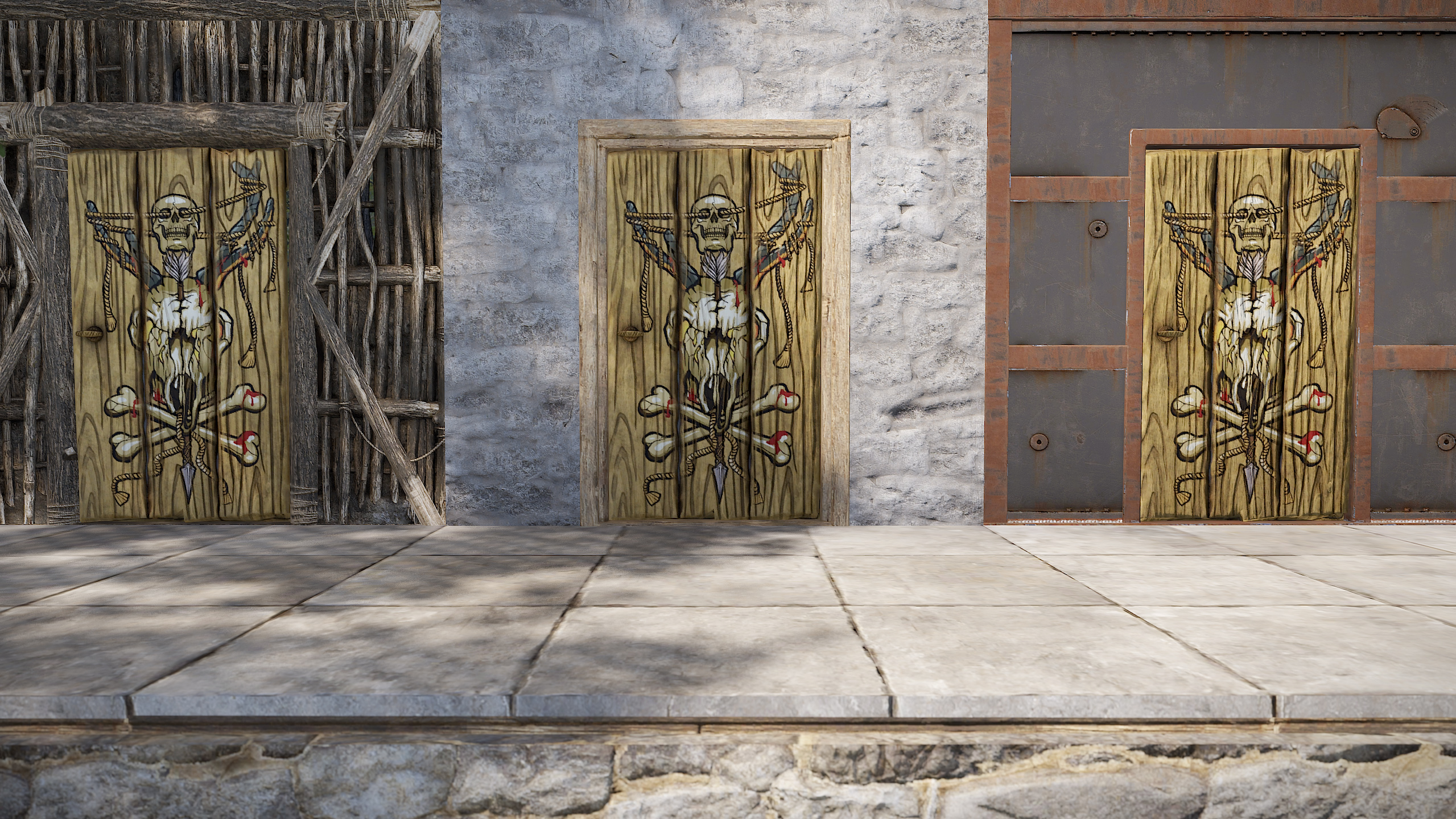 Rampage Wooden Door thumbnail 2