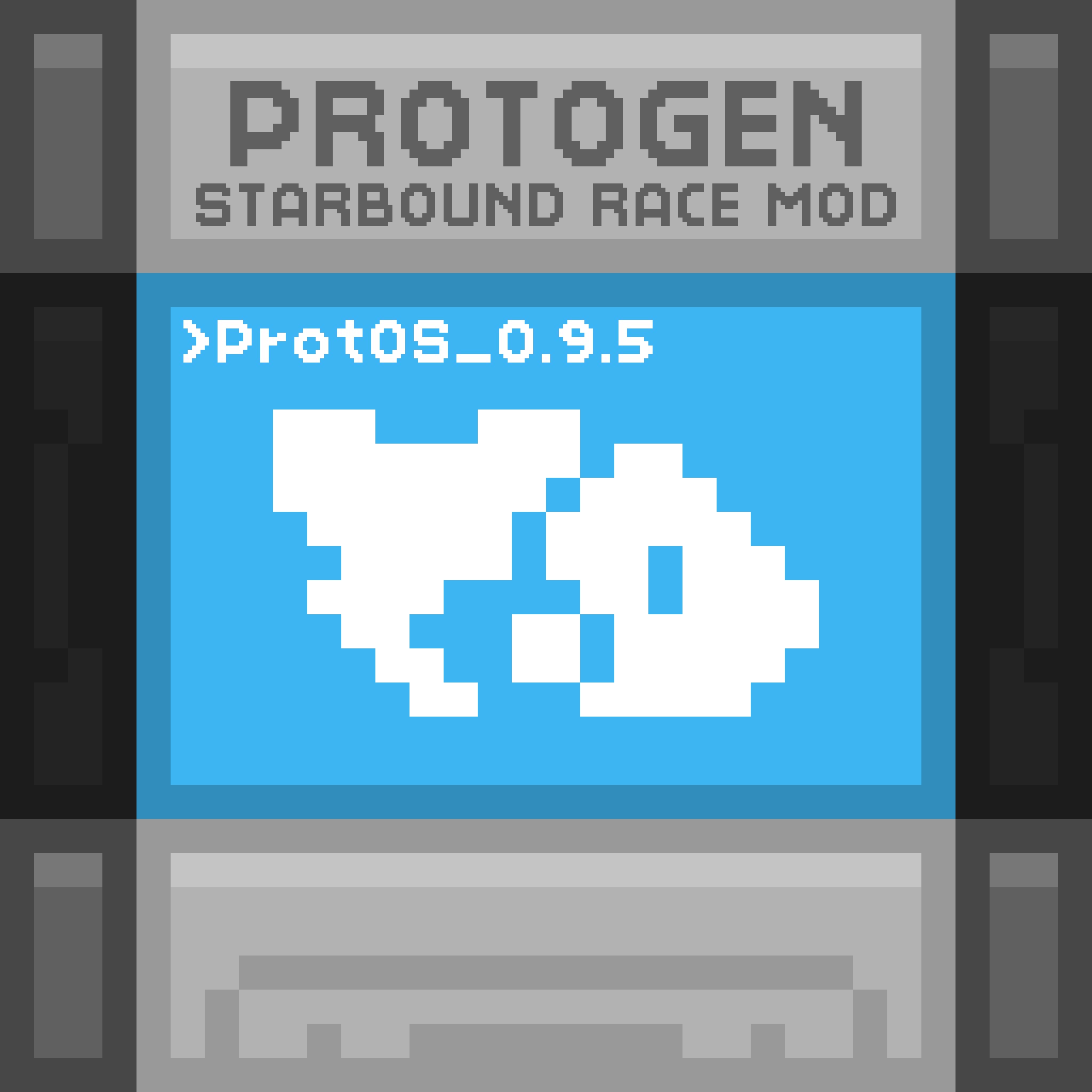 Protogen plays a Protogen dating simulator (My Furry protogen) 