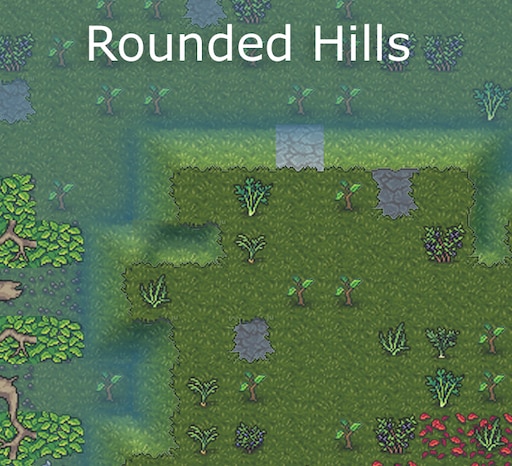Round hills