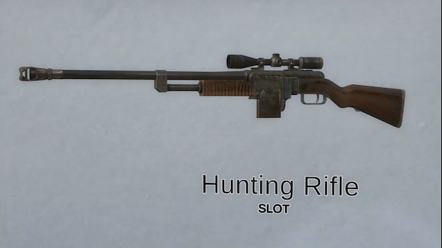 Steam Workshop::Fallout 4 Combat Rifle (Hunting Rifle)