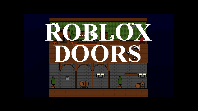 Gráfico do Roblox Game Doors · Creative Fabrica