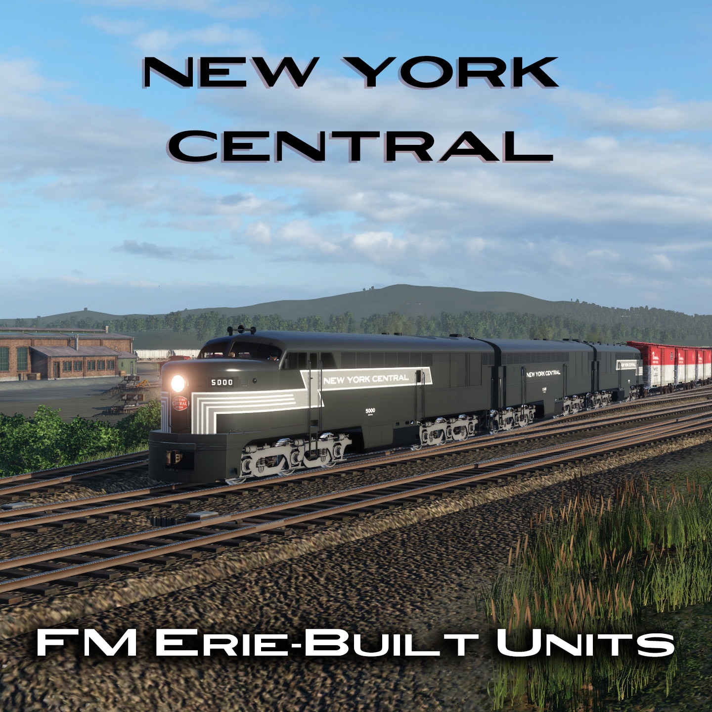 New York Central Freight Erie Builts - Skymods